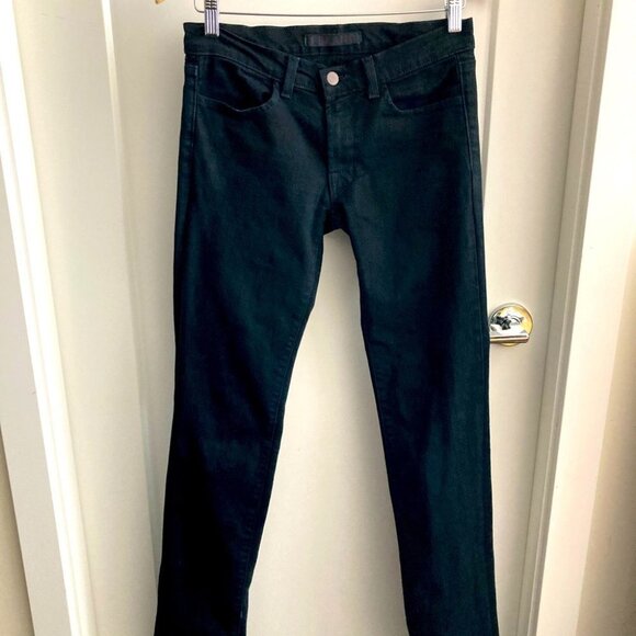 J BRAND Sz 27 Dark Wash Straight Leg Jeans - Picture 1 of 5